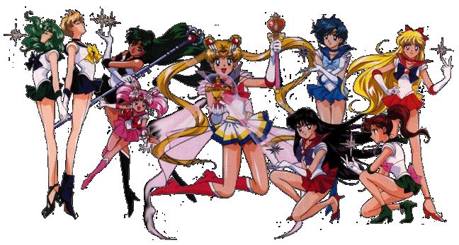 A picture of the Senshi