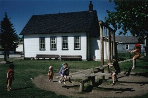 The Heritage Park school (outside view)