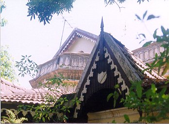 The roof designs of the same house