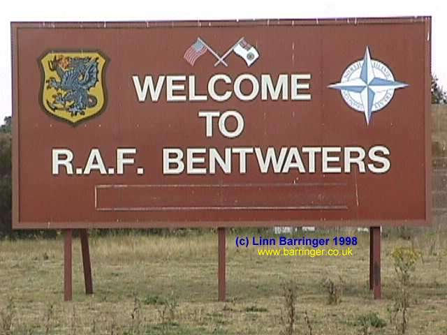 raf bentwaters entrance sign