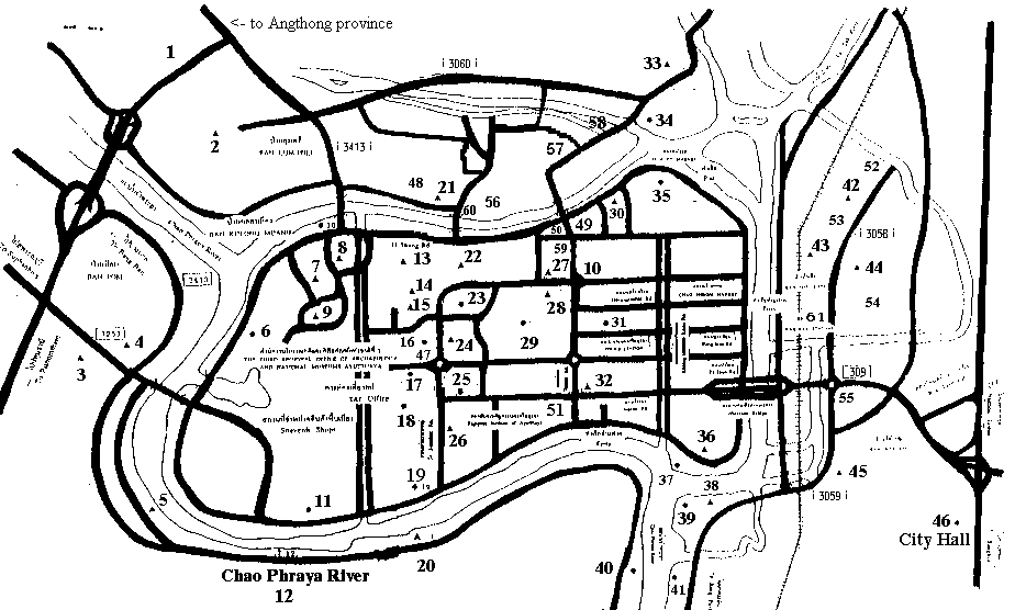 [ Map of Ayutthaya ]
