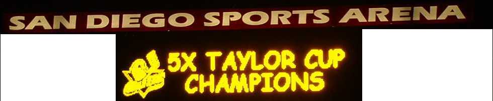 WCHL Taylor Cup 5x Champion San Diego Gulls