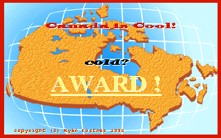 Canada is Cool Award!