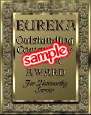 Eureka Outstanding CL Award