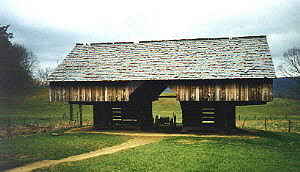 Cades Cove Barn - Great Smoky Mountains National Park