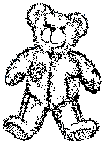 Teddy Bear To Color