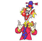 animated clown