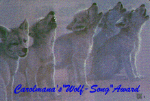 Carolmana's Wolf-Song Award