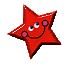 red smiley star