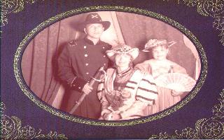 western style pic of the millers taken at Old Tucson Studios