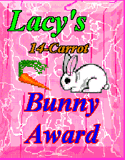 14-Carrot Bunny Award