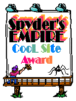 Spyder's Empire Cool Site Award!