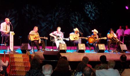 This is a picture of Artists at the Grand Ole Opry.