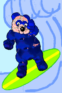 Bear Surfing
