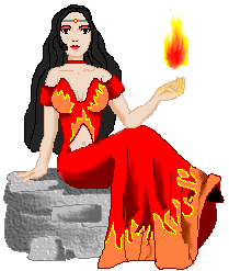 I'm the goddess of fire and light