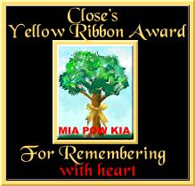 Close's Yellow Ribbon Award