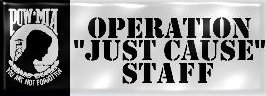Operation Just Cause Staff Banner