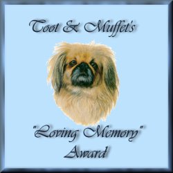 Muffet's In Loving Memory Award