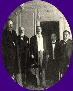 TR with the RussoJapanese Peace Delegates, 1905