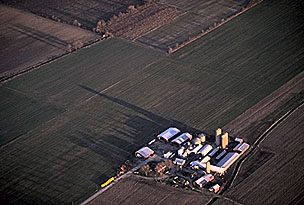 Aerial Farm Photograph