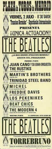Madrid Concert Poster