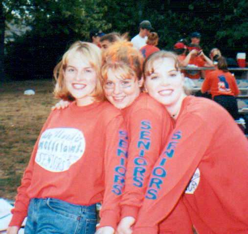 Me, Andrea and Amber at PowderPuff