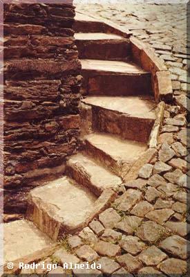 Historic steps at Ouro Preto, Brasil by Rodrigo Almeida.