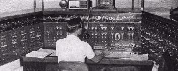 Dispatcher's console 1958