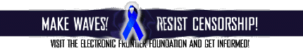 Resist Censorship-Blue Ribbon Kampagne