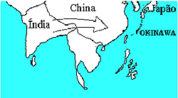 Mapa extremo oriente