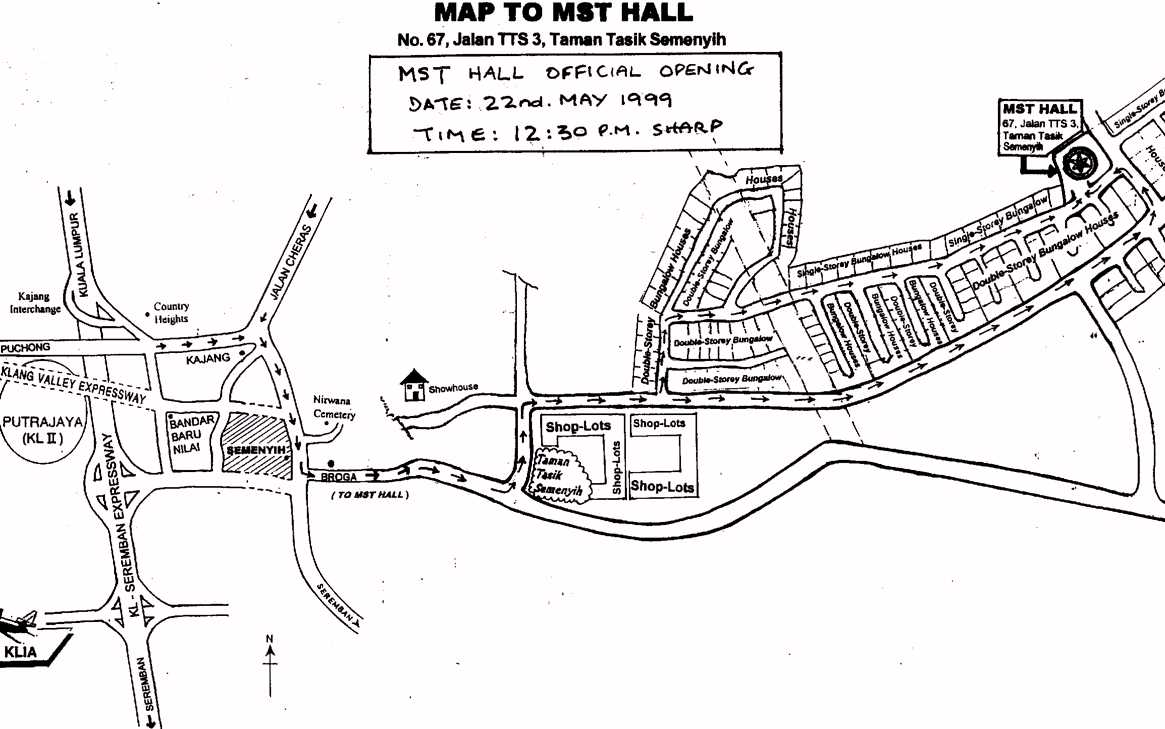 Map To MST Hall