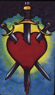 The Symbol of my Household, a heart pierced by three swords