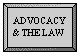 Advocacy & the Law