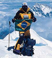 Cato no topo do Everest