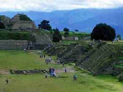Monte Alban temples
