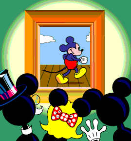 mickey mouse framed