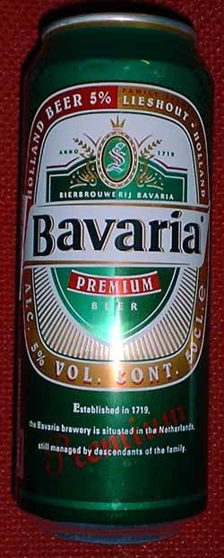 26. Bavaria. This is a 500 ml Beer can from Holland.