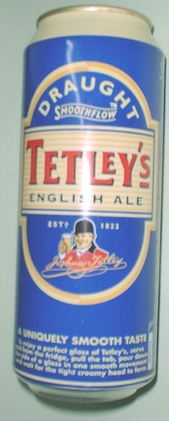 333. Tetly's English Ale 500ml Beer Can - Australia Beer. This Draught Beer has 3.8% alcohol
