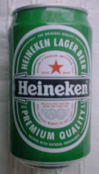 105. Heineken Beer Brewed and Canned by Guiness Anchor, Malaysia.