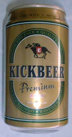 312. Kick Beer from Indonesia - 330 ml.
