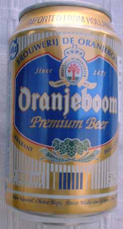 19. Oranjeboom. This is a 330 ml Beer Can from Holland.