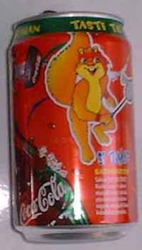 4. Coca-cola Can for Badminton - Sea Games 2001 in Malaysia.