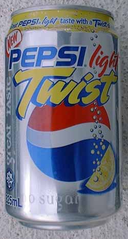 8. Pepsi Twist Light from Malaysia.