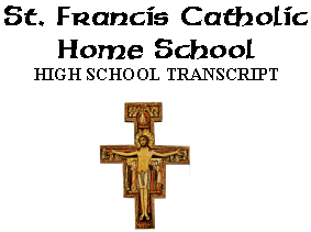St. Francis Catholic Home School