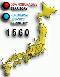 Oda Nobunaga's map of Japan