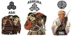 Asai, Asakura and warrior-monk of Honganji