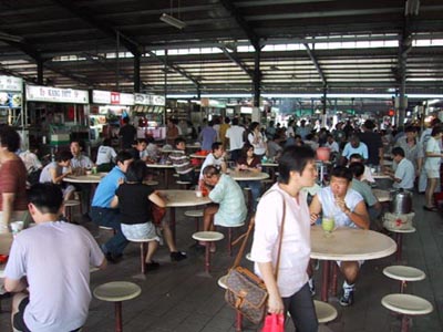 A Typical Hawker Center