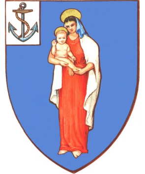 die Maagd Maria in die wapen van Port Elizabeth se Anglikaanse katedraal