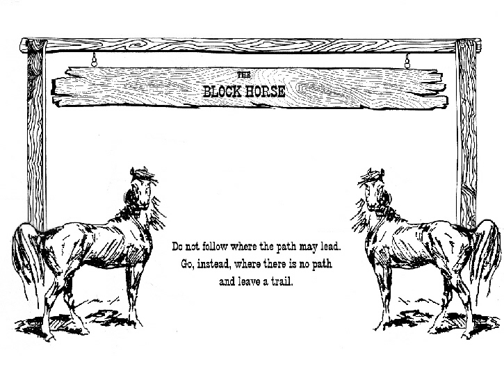 Block Horse Logo