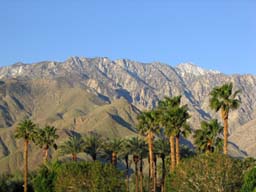 Mt. San Jacinto, seen from Palm Springs.